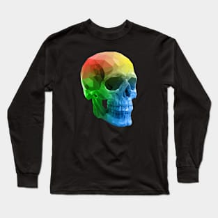 Skull Coloured Long Sleeve T-Shirt